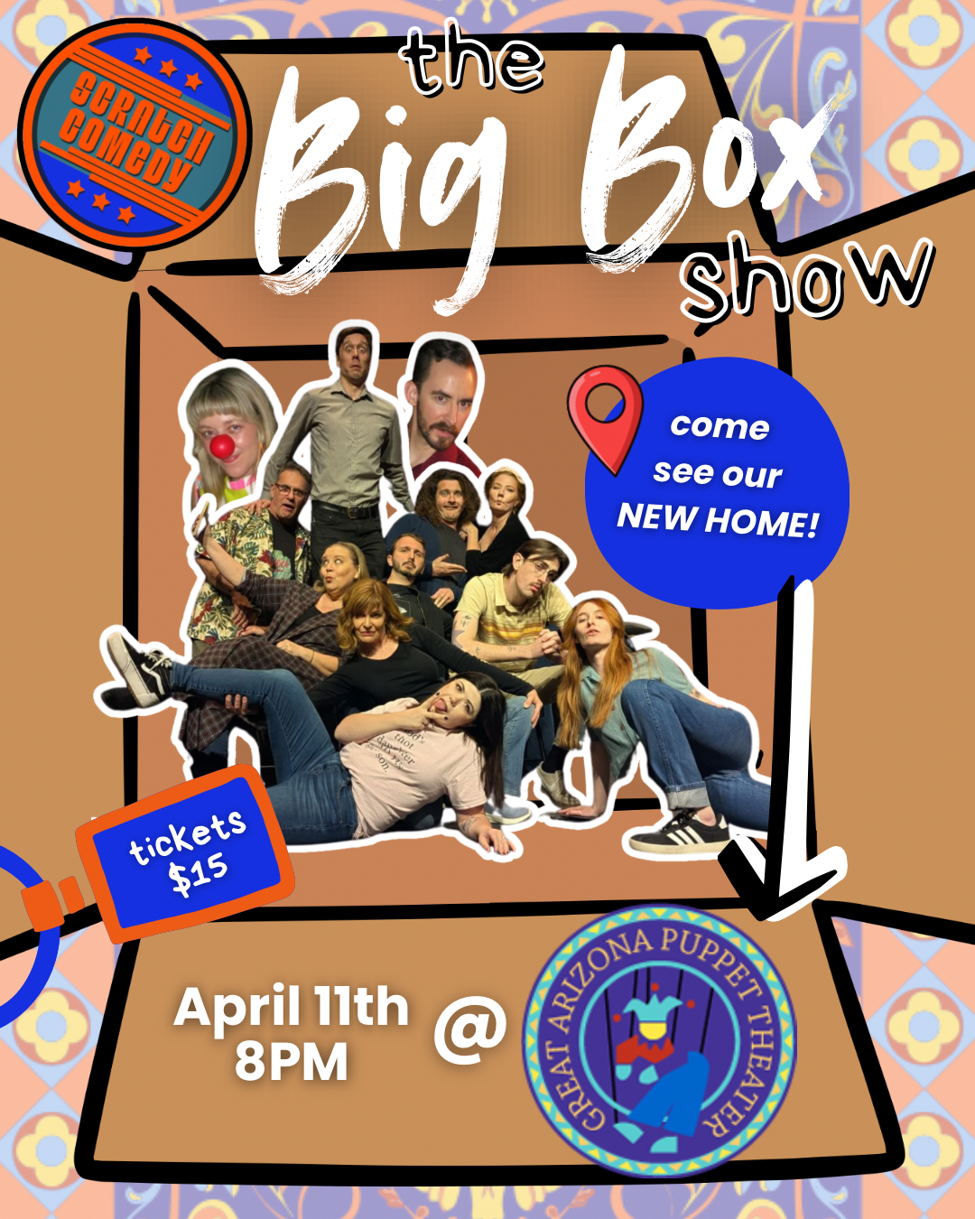 SCRATCH Comedy: The Big Box Show