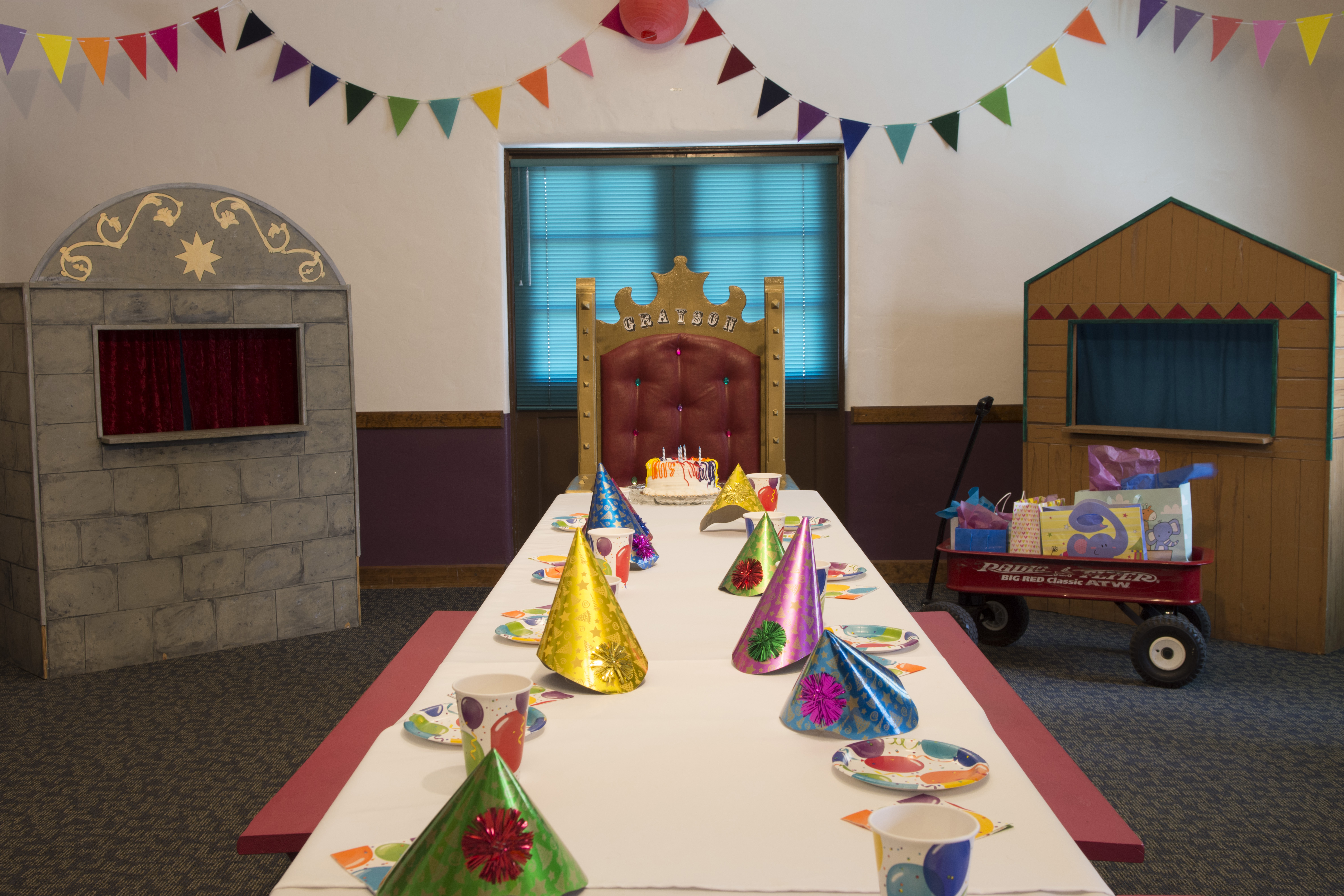 Throne for Birthday Child